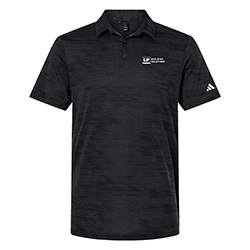 ADIDAS ULTIMATE365 TEXTURED STRIPE POLO - MEN'S